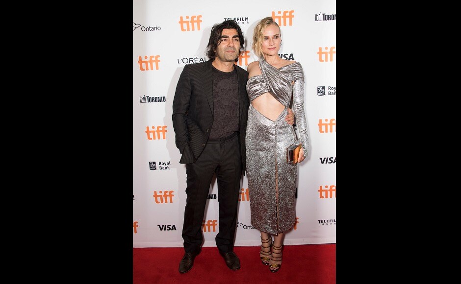 Director Fatih Akin, left, and Diane Kruger attend a premiere for In the Fade. Photo by AP Director Fatih Akin, left, and Diane Kruger attend a premiere for In the Fade. Photo by AP